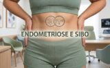A Relação entre Endometriose e SIBO em Tratamentos Infografia sobre a relação entre endometriose e SIBO, ilustrando a conexão clínica entre a saúde intestinal e ginecológica.